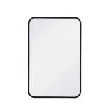 EVERMORE SOFT CORNER RECTANGULAR MIRROR 30X20 INCH