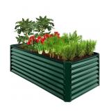 $140 BEST CHOICE PRODUCTS 6X3X2FT OUTDOOR METAL RA