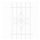 30 IN. X 48 IN. SU CASA WHITE 5-BAR WINDOW GUARD