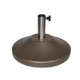 US WEIGHT FILLABLE RESIN PATIO UMBRELLA BASE IN BR
