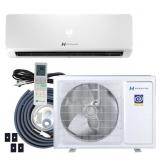 $898 DIY 21.7 SEER2 12,000 BTU WI-FI 1 TON DUCTLES