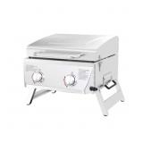 $129 2-BURNER PORTABLE PROPANE GAS TABLE TOP GRILL