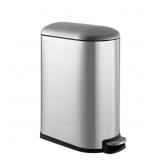 ROLAND MINI 2.6 GAL. CHROME STEP-OPEN TRASH CAN