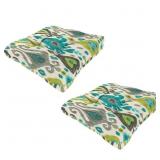 19 IN. W X 19 IN. D X 5 IN. T SQUARE OUTDOOR WICKE