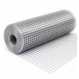 2 FT. X 50 FT. WHITE METAL MESH, 1/2-INCH WELDED C