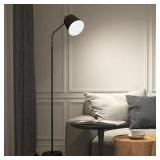 ALTON 65 IN. MATTE BLACK & GOLD MODERN 1-LIGHT DIM