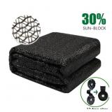 8 FT. X 12 FT. 30% SUN-BLOCK SHADE CLOTH NET MESH