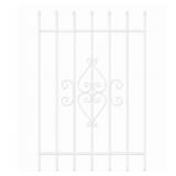 36 IN. X 54 IN. SU CASA WHITE 7-BAR WINDOW GUARD
