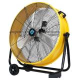 $140 TORNADO 24" METAL DRUM FAN - HIGH VELOCITY, 7