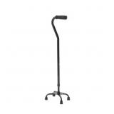 MEDLINE ALUMINUM QUAD CANE WITH SMALL BASE FOR BAL