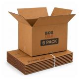 BOX USA MOVING BOXES HOLDS 65LBS, 20"L X 20"W X 15