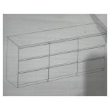 BLACK STORAGE CABINET