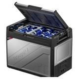 $483 BOUGERV 12 VOLT PORTABLE REFRIGERATOR, 69 QUA