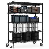 $300 M MZG 53" W GARAGE SHELVING 5 TIER INDUSTRIAL