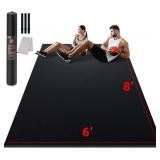 $150 GYMCOPE LARGE EXERCISE MAT FOR HOME WORKOUTS,