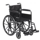 $197 DRIVE MEDICAL SILVER SPORT 1 WHEELCHAIR WITH