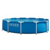 $163 INTEX 28211EP 12FT X 30IN METAL FRAME ABOVE G
