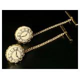 Pocket Watch Tie Tacks
