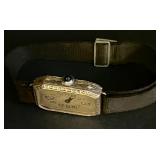 14K Swiss IOCO Watch Co. GOTHAM Wristwatch