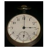 Gun Metal Swiss Pocket Watch