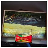 rare budweiser sign