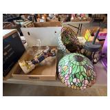 2 stain leaded shades