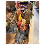 folk art dolls cloth