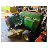John Deere riding mower