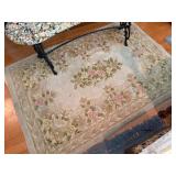 Several Flowered Area rugs