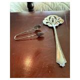 Silver serving pieces