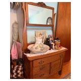 hotel wash stand/oak