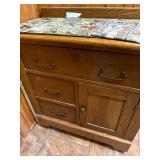 oak 1910s WASHSTAND