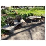 CONCRETE BENCHES
