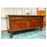 Antique Ed Roos Forest Park Cedar Chest