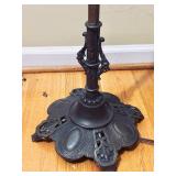 Antique Rembrandt R7059 Cast Iron & Brass Floor Lamp
