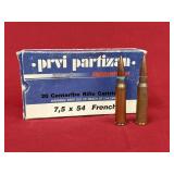 Prvi Partizan Ammo 7.5x54 French