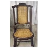 Antique Folding Rocking Chair