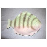 Vintage Fish Shaped Serving Plate