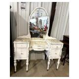 Vintage Vanity Featuring Mosaic Top