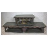 Antique Copper Hotplate/Warmer Chafing Dish Stand