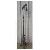 Vintage Wrought Iron Floor Lamp