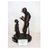 Bronze Maquette of 'The Boy and The Man'