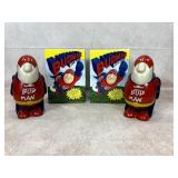 Anheuser-Busch Budweiser Bud-Man Beer Steins