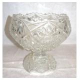 Antique Cut Glass Bowl