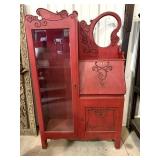 Antique Side-by-Side Secretary Desk & Bookcase