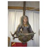 Vintage Lusterweibchen Hanging Light Fixture