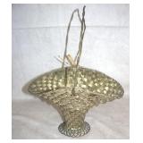 Vintage Grape Wire Basket