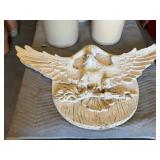 Concrete Eagle Plaque