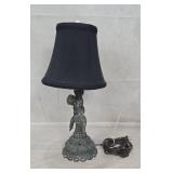 Vintage Cast Metal Table Lamp