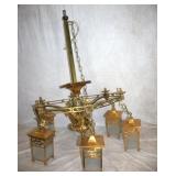 Vintage Brass Chandelier